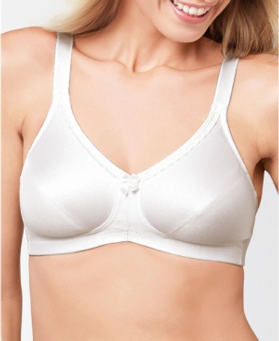Shop Amoena Rita Wire-free Soft Post-surgery Bra In White
