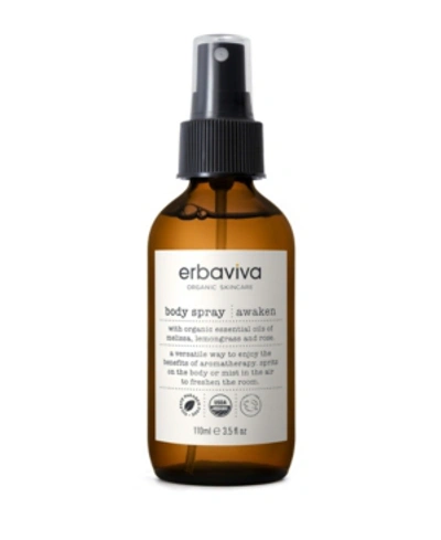 Shop Erbaviva Awaken Body Spray, 3.5 Fl oz