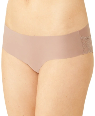 Shop B.tempt'd Women's B.bare Cheeky Lace-trim Hipster Underwear 976367 In Antler (nude 3)