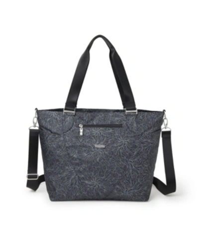 Baggallini Avenue Tote In Midnight Blossom
