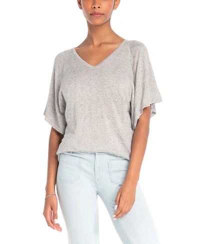 Shop Synergy Organic Clothing Cypress Top In Heather Gray