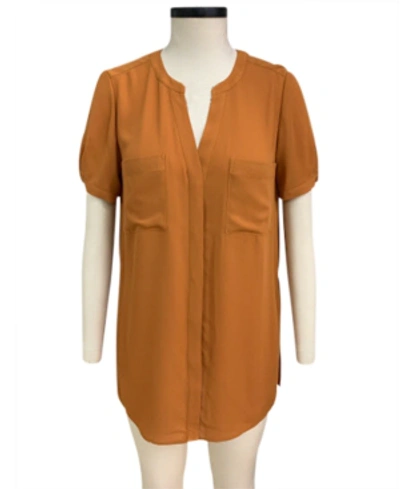 Shop Alfani Super Tunic, Created For Macy's In Sunset Lily