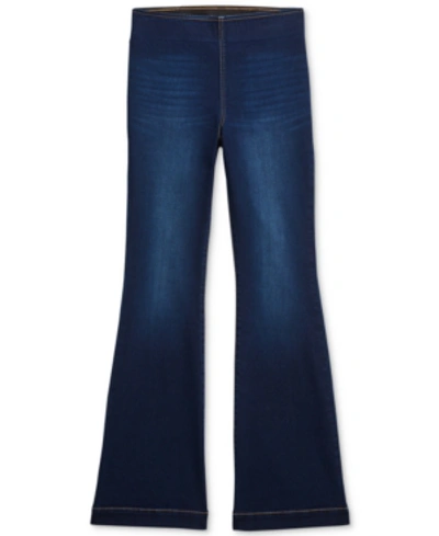 Shop Inc International Concepts Women's Pull-on Flare Jeans, Created For Macy's In Cranberry Wash