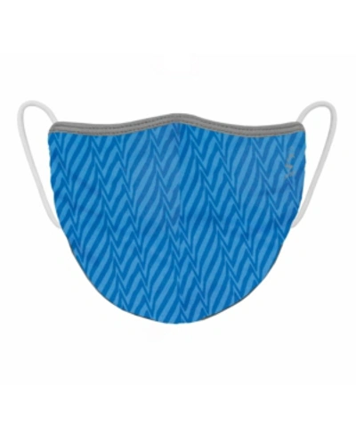 Shop Sunday Afternoons Uv Shield Cool Face Mask In Tonal Blue Electric Stripe