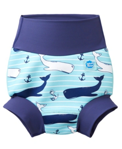 Shop Splash About Baby Happy Nappy Swim Diaper In Vintage Moby