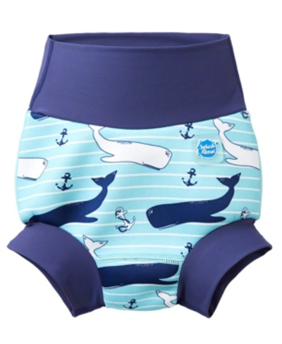 Splash About Baby Reusable Happy Nappy Swim Diaper In Vintage Moby