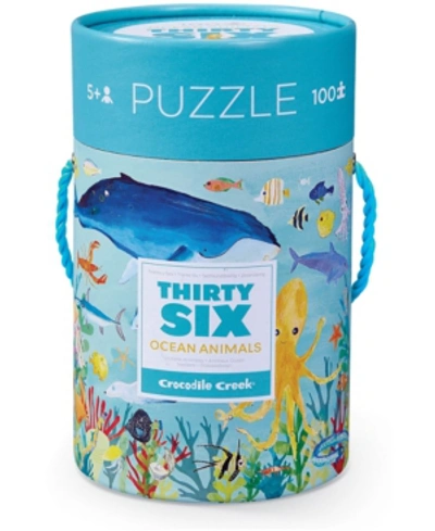 Shop Crocodile Creek Thirty Six Ocean Animals Jigsaw Puzzle- 100 Piece