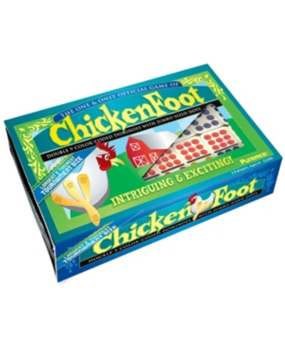 Shop Puremco Chickenfoot Double 9 Color Dot Dominoes In No Color