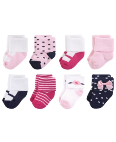 Shop Little Treasure Terry Socks, 8-pack In Polished