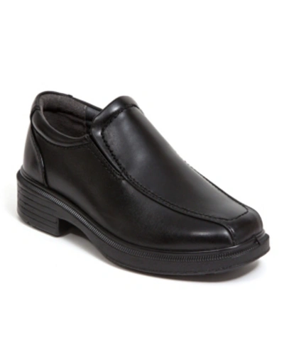 Shop Deer Stags Toddler, Little, And Big Boys Greenpoint Jr Slip-on Shoe In Black