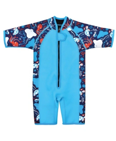 Splash About Toddler Boy's Shorty Wetsuit In Blue