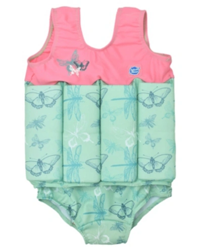 Shop Splash About Toddler Girl's Floatsuit In Green