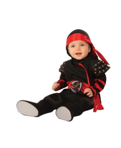 Shop Buyseasons Baby Girls And Boys Ninja Deluxe Costume In Black