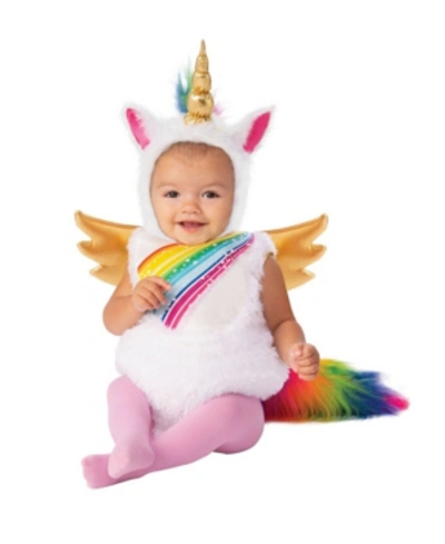 Shop Buyseasons Toddler Girls And Boys Unicorn Deluxe Costume In White