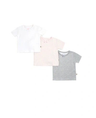 Shop Snugabye Infant Boys And Girls Dream T-shirt 3 Pack In Giftbox In Multi Color