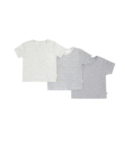 Shop Snugabye Infant Boys And Girls Dream T-shirt 3 Pack In Giftbox In Assorted