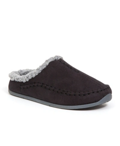 Shop Deer Stags Little And Big Boys Slipperooz Lil Nordic Clog Slipper In Black