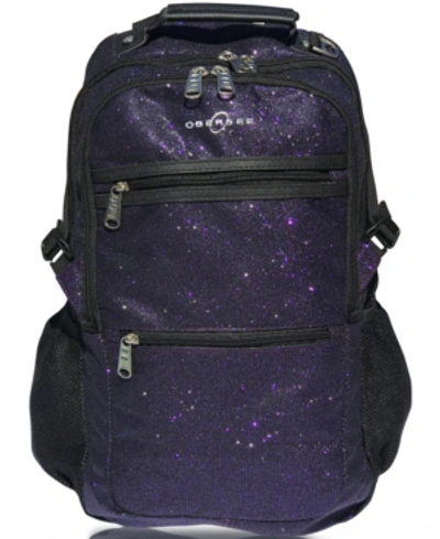 Shop Obersee Paris Backpack In Purple