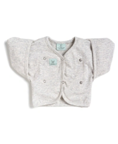 Shop Ergopouch Baby Girls And Boys Butterfly Cardi In Gray