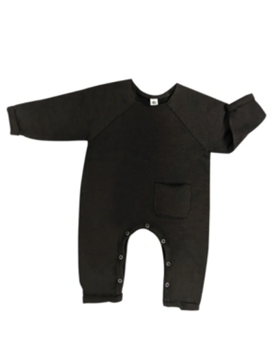 Shop Earth Baby Outfitters Baby Boys Or Baby Girls Footless Coverall In Black