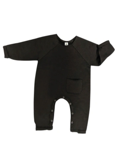 Earth Baby Outfitters Baby Boys Or Baby Girls Footless Coverall In Black