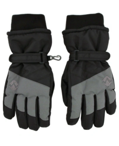 Shop Abg Accessories Big Kids Ski Gloves In Black
