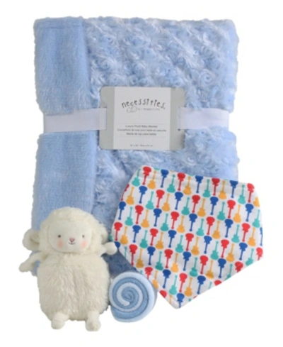 Shop 3 Stories Trading Baby Boys Roly Poly Baby 5 Piece Gift Set In Blue