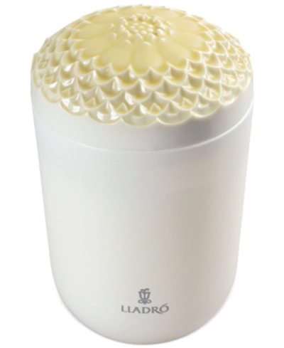 Shop Lladrò Echoes Of Nature Tropical Blossoms Candle In Yellow