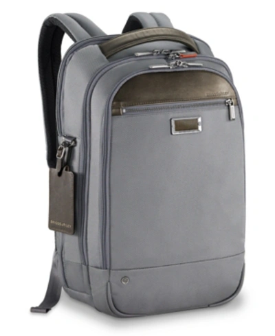 Shop Briggs & Riley @work Medium Backpack In Grey