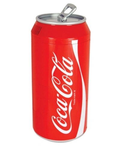 Shop Koolatron Coca-cola 12 Can Portable Mini Fridge, 10.6 Quart In Red
