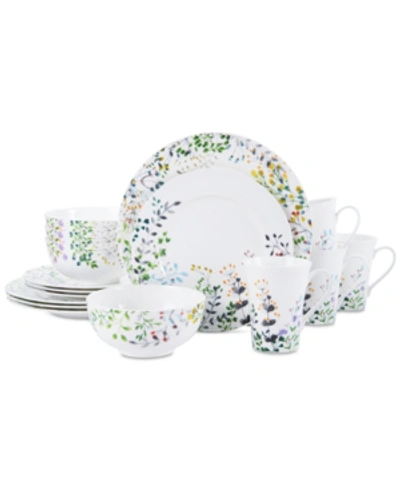 Shop Mikasa Tivoli Garden 16 Piece Dinnerware Set, Service For 4 In White