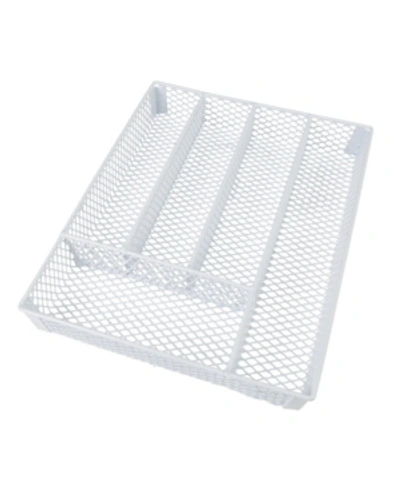 Shop Simplify Kitchen Details Small Cutlery Tray In White