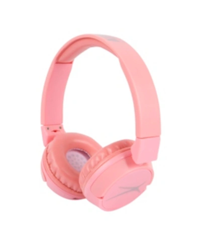 Shop Altec Lansing Bluetooth 2 In 1 Kids Safe Headphones In Pink