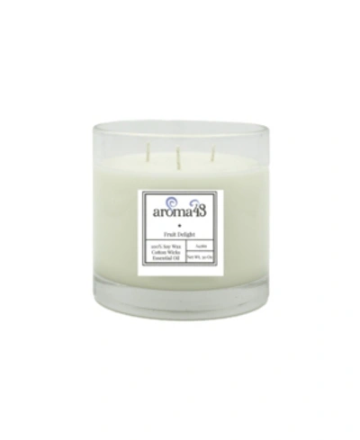 Shop Aroma43 Fruit Delight Large 3 Wick Luxury Candle In Multi