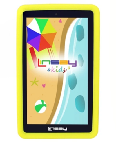 Shop Linsay 7" 2gb Ram 32gb Android 10 Wifi Tablet, Camera, Apps, Games, Learning Tab For Children With Yellow K In Black