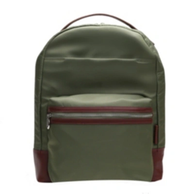 Mcklein Parker, 15" Dual Compartment Laptop Backpack In Green