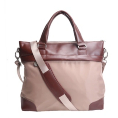 Mcklein Eastward, 15" Slim Laptop Briefcase In Khaki