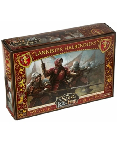 Shop Cmon A Song Of Ice Fire: Tabletop Miniatures Game - Lannister Halberdiers