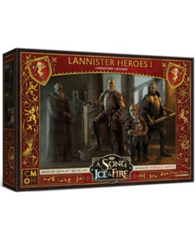 Shop Cmon A Song Of Ice Fire: Tabletop Miniatures Game - Lannister Heroes 1