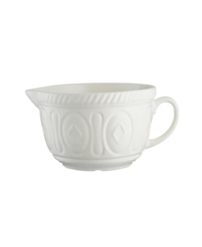 Mason Cash Color Mix Red Batter Bowl In Cream