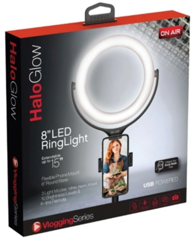 Shop Tzumi On Air Halo Glow Ring Light In Black