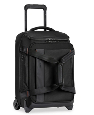 Shop Briggs & Riley Zdx 21" Carry-on Upright Duffle In Black