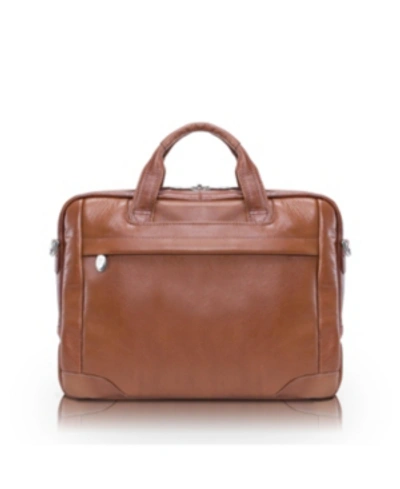 Mcklein Montclare Tablet Briefcase In Brown
