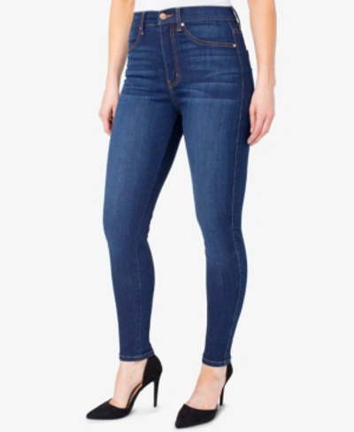 Shop Celebrity Pink Juniors' Curvy Ultra High-rise Skinny Jeans In Free Spirit