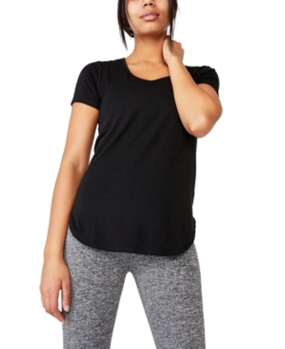 Shop Cotton On Women's Gym T-shirt In Black