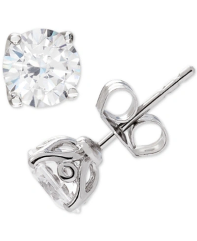 Shop Grown With Love Lab Grown Diamond Stud Earrings (1-1/2 Ct. T.w.) In 14k Gold Or White Gold