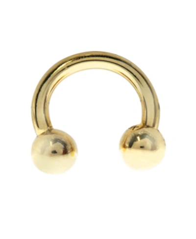 Rhona Sutton Bodifine 10k Gold Eyebrow Ring In Gold