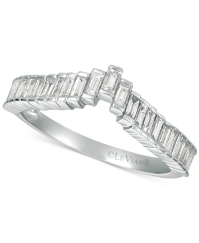 Le Vian Baguette Frenzy Diamond Ring (1/2 Ct. T.w.) In 14k White Gold In White Gold