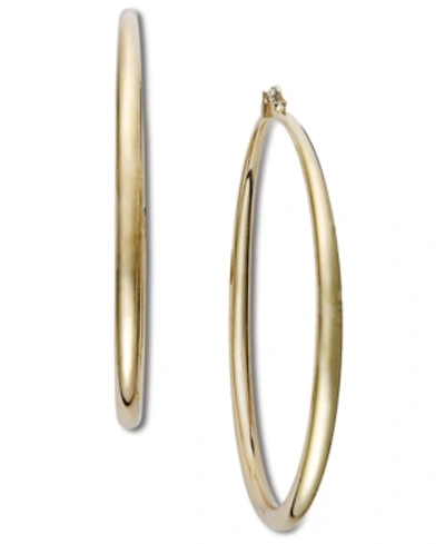 Shop Inc International Concepts Extra Large 2-1/2" Gold-tone Hoop Earrings