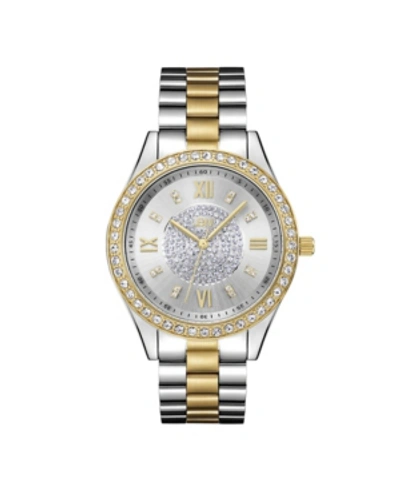 Shop Jbw Women's Mondrian Diamond (1/6 Ct.t.w.) Stainless Steel Watch In Silver